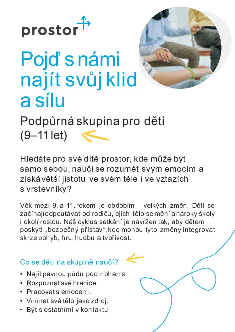 Podpůrná dětská skupina A4 aktualizovaný čas